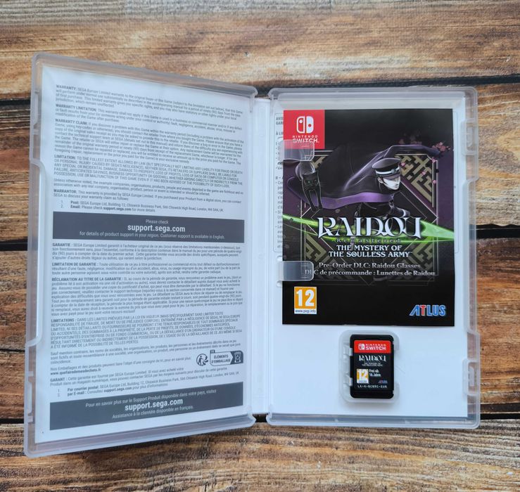 Raidou Remastered The Mystery of the Soulless Army Nintendo Switch