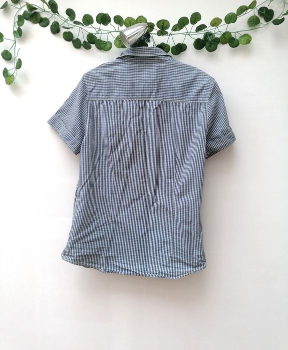 Camisa Axadrezada de Manga Curta