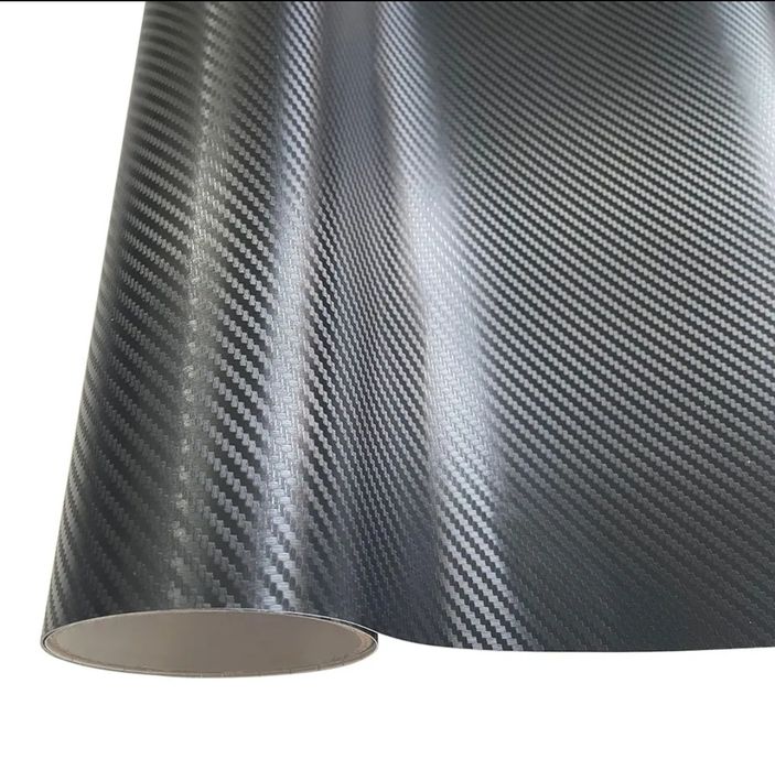 Película wrap vinil 3d Carbon Fiber ou preto piano  air release