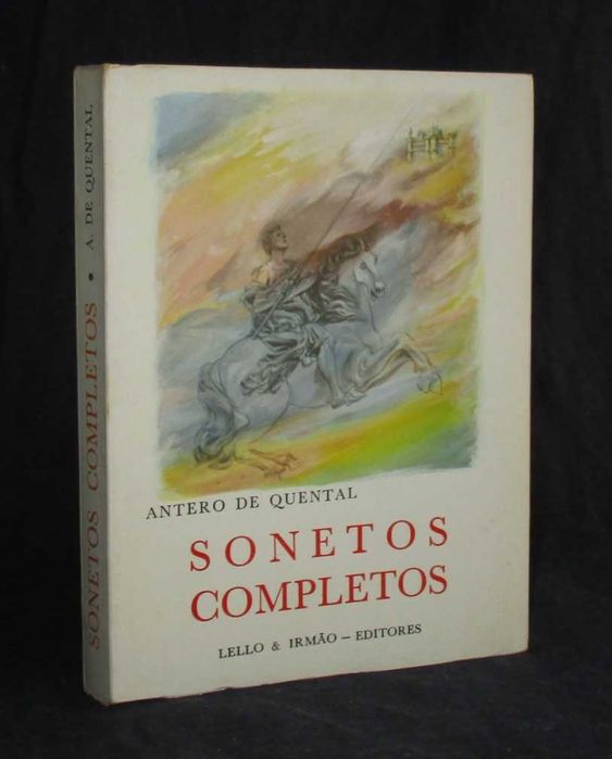 Livro Sonetos Completos Antero de Quental Lello