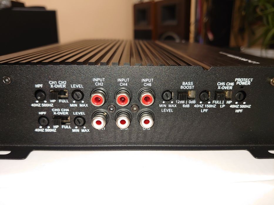 6-канальный автомобильный усилитель 6х50вт RMS