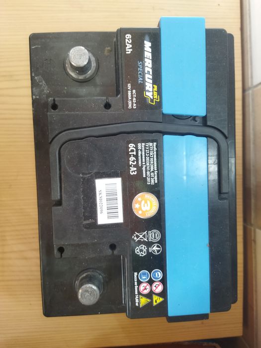 Продам аккумулятор "Меркурій" ,новий 2000 грн