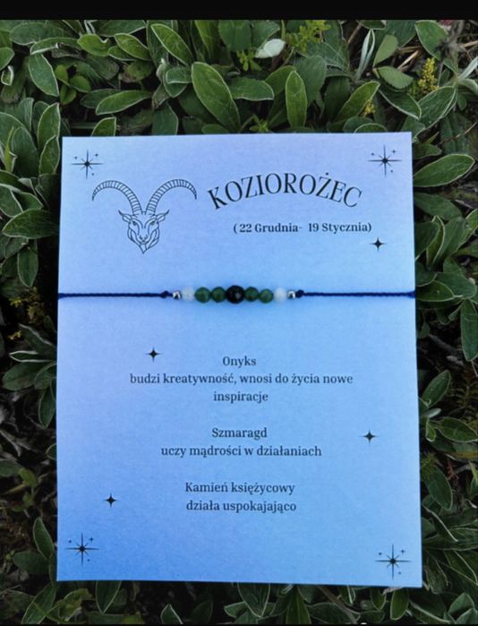 Bransoletka koziorożec