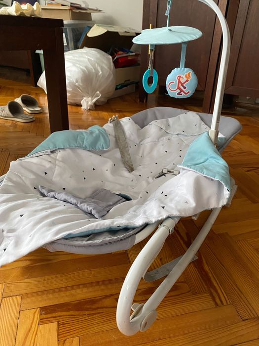 Leżaczek bujaczek kindercraft