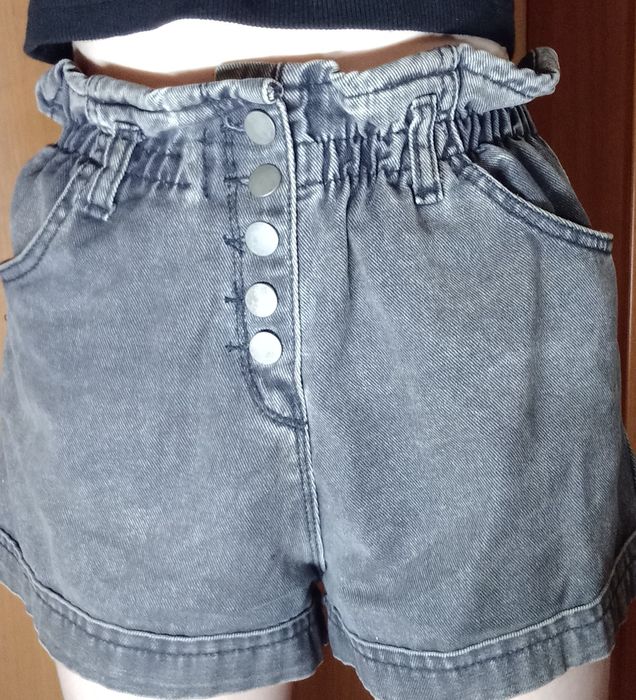 Шорты джинсовые на резинке