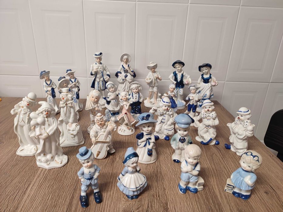 Estatuetas decorativas em loiça * 3 € / cada