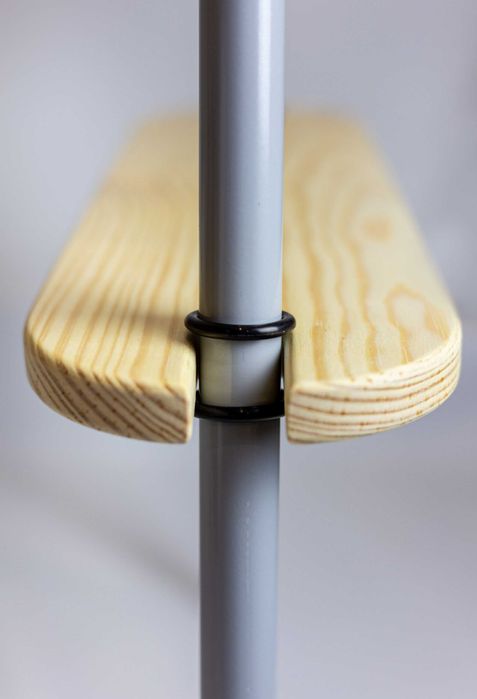 Pousa pés Largo – Pinho XL – para cadeira Antilop Ikea e Continente