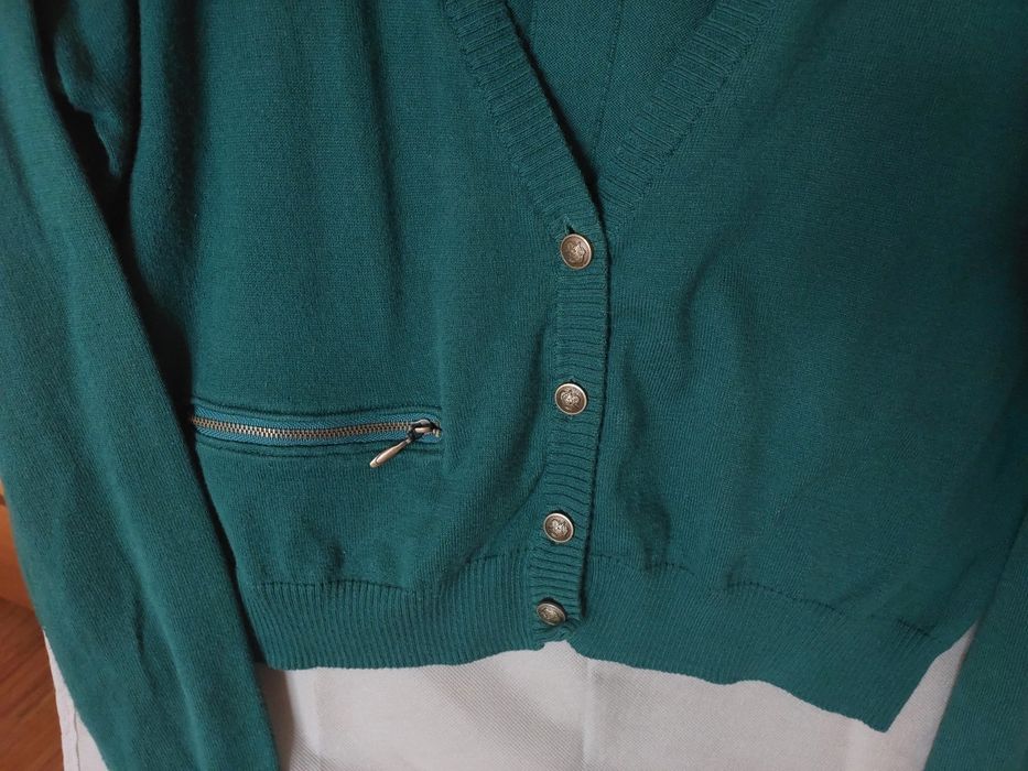 Casaco Malha Verde, M-L