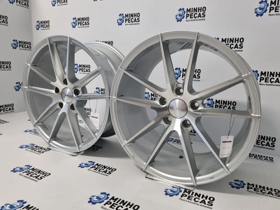 Jantes Veemann (V-FS25) em 18 Silver Machined (5x120)