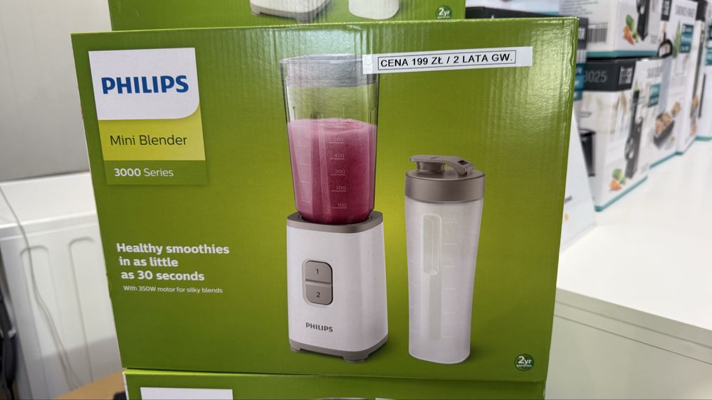 Philips Mini Blender 3000 Series nowy na gwarancji producenta