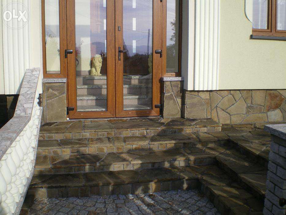 Twardy kamień naturalny piaskowiec na posadzki