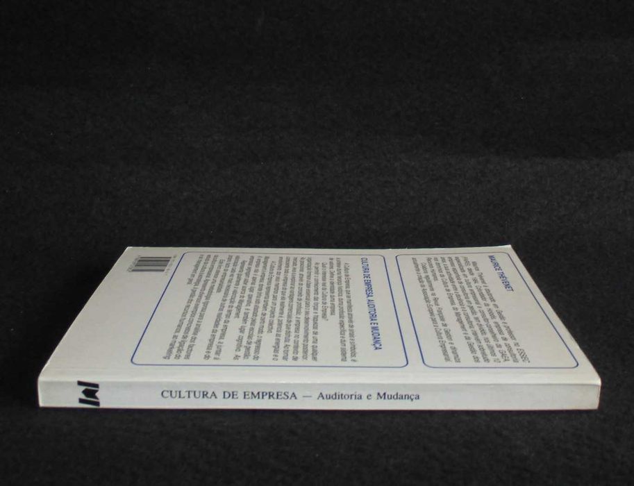 Livro Cultura de Empresa Auditoria e Mudança Maurice Thévenet