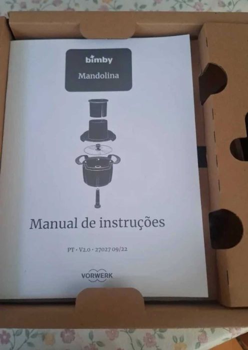 Mandolina bimby nova