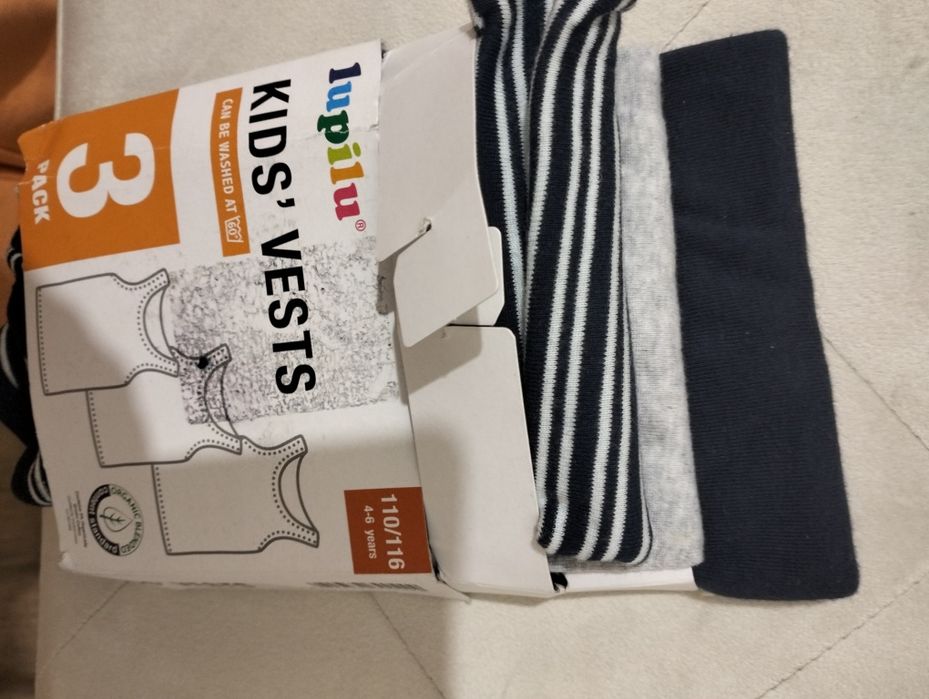 Zestaw 3 podkoszulek dziecięcych Lupilu
