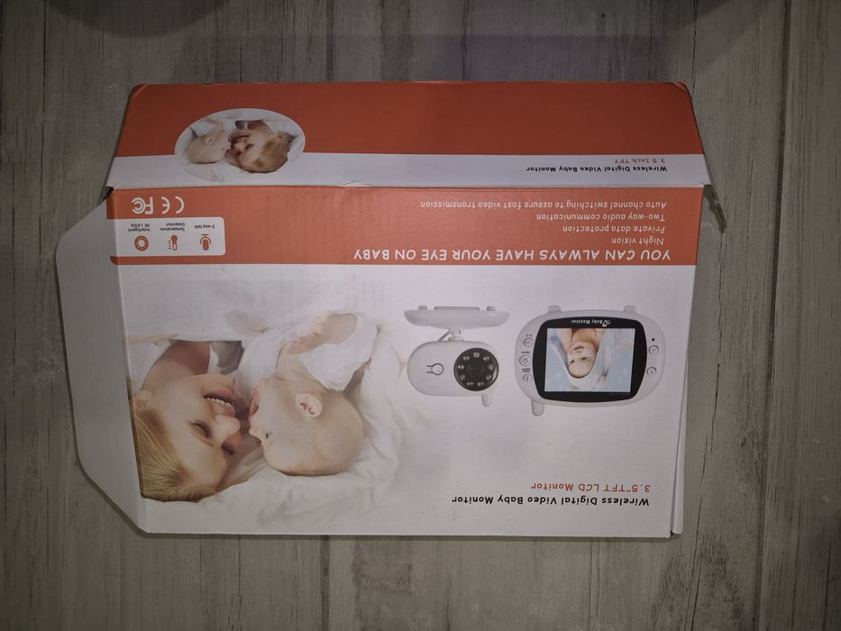 Camara e monitor de vigilancia bebe