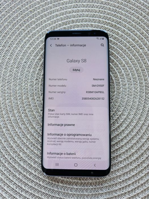 Smartfon Samsung Galaxy S8 64GB