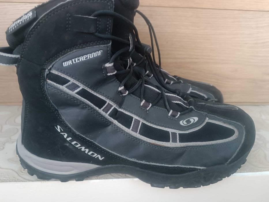 Зимние ботинки на Меху + Gore tex 44 28 см Salomon