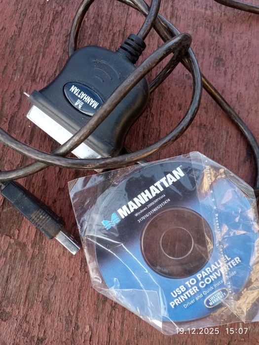 Usb to LPT кабель для принтера