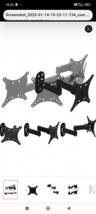 Wieszak na telewizor