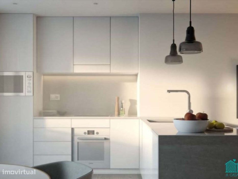 Apartamento T1 com Lugar de Garagem em São Bernardo