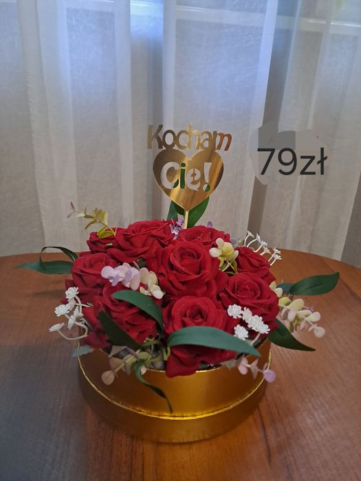 Kompozycje kwiatowe, flower boxy