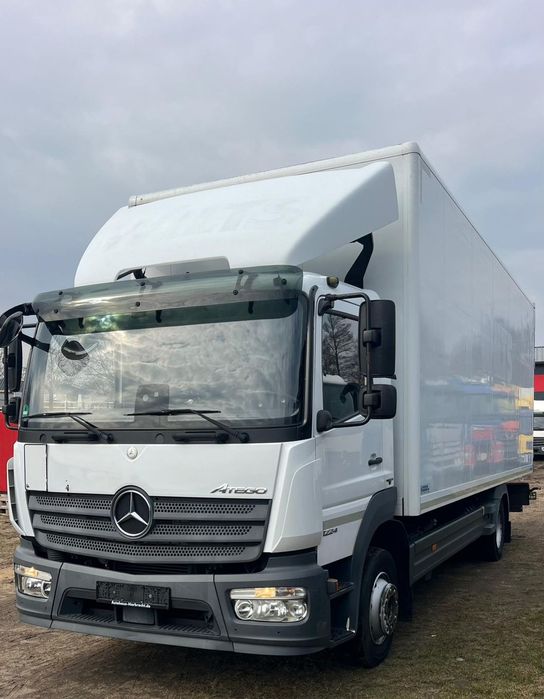 Mercedes-Benz Atego 1224 Kontener Winda 1500 kg Nawigacja Euro 6 Izoterma (Chłodnia Firanka Plandeka laweta)