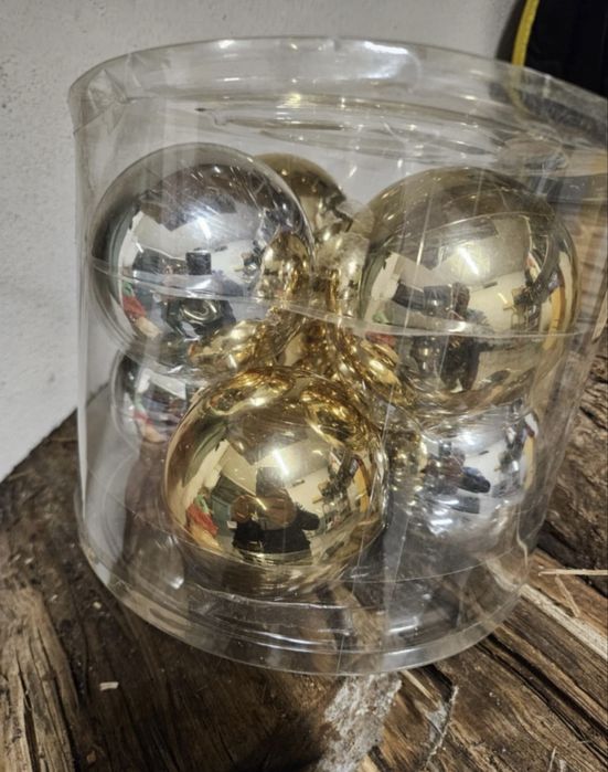 5 Caixas Novas Bolas de Natal