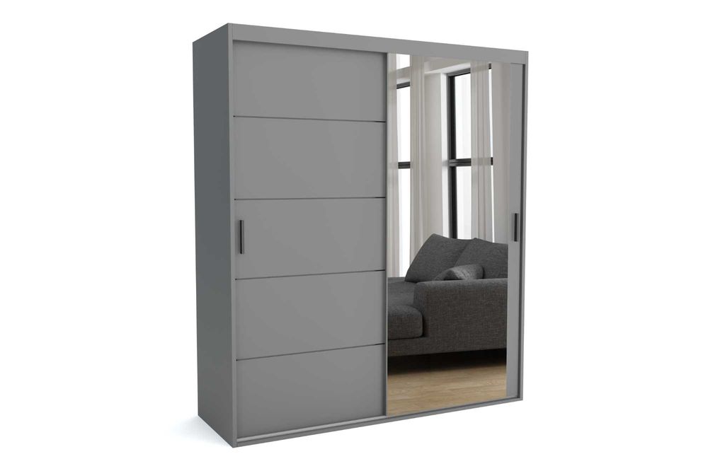 Szafa przesuwna na wymiar Mat 3 szer. 200 cm