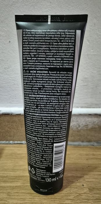 Toner do włosów Syoss