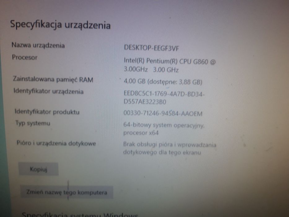 DELL OptiPlex 790. Dysk 150gb  Win10, 4gb RAM