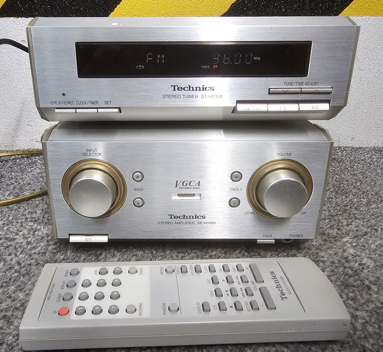 Radio stereo Technics SE-HD350+tuner+pilot. wysyłka
