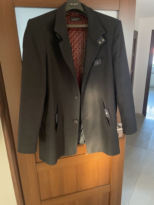 Kurta męska płaszcz jesionka lansier