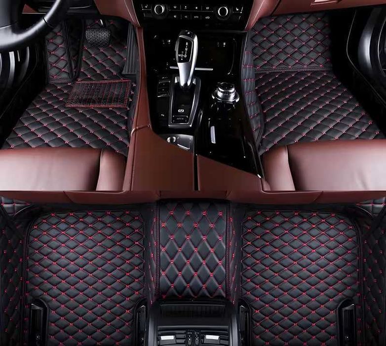 Килимки (коврики) ауді а6 AUDI A6 S6 С8 Шкіряні Тришарові