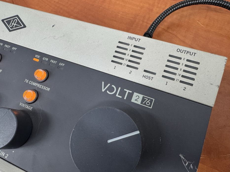 Interfejs gitarowy UNIVERSAL AUDIO UAD volt 276 usb problem okazja