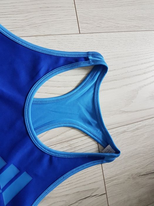 Koszulka bokserka nowa Adidas niebieska, r. L