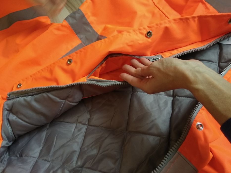 Куртка рабочая, роба, спецодежда, светоотражатели
