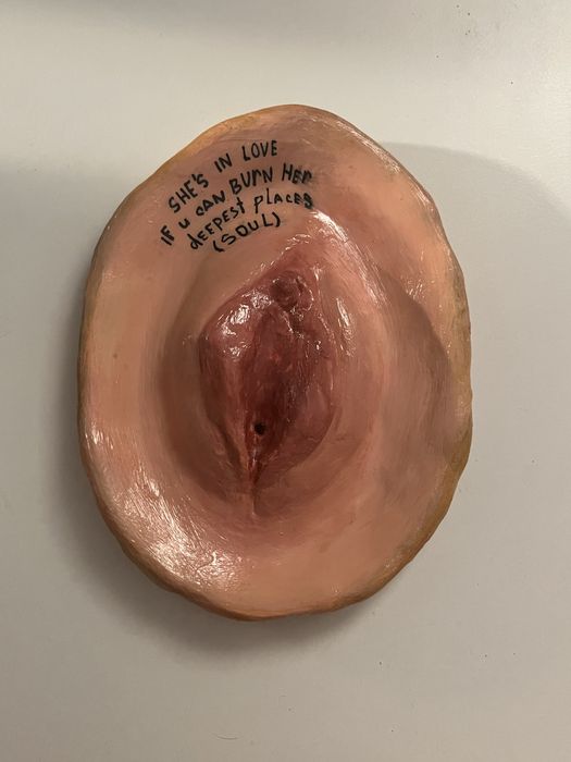 Niepowtarzalna popielniczka / podstawa pod kadzidło – ręcznie wykonana