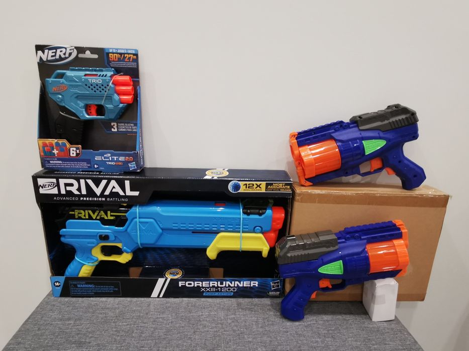 Бластер Nerf Rival Forerunner Dart Zone Nerf Elite 2.0 Trio