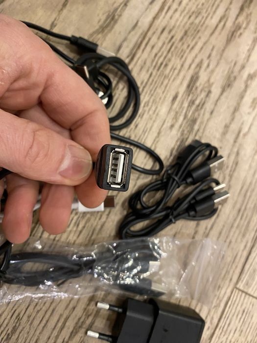 Krotkie kable USB-C przedlozka i ladowarka