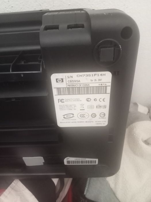 Impressora HP deskjet sem alimentação