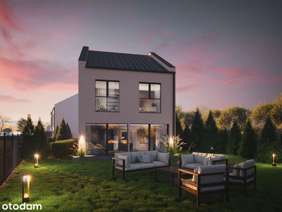 Nowoczesny dom wolnostojący 121 m² w Czeladzi