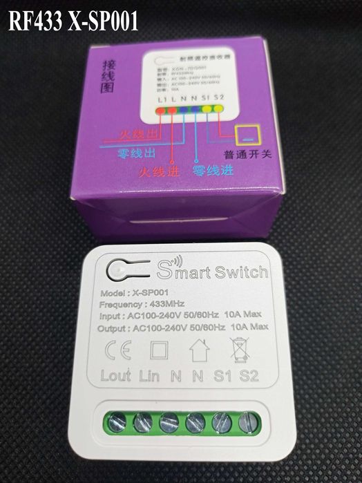 Розумне реле WI-FI / Zigbee / RF433