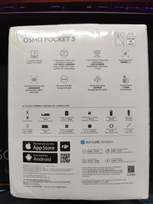 Kamera DJI Osmo Pocket 3 Creator Combo – NOWA
