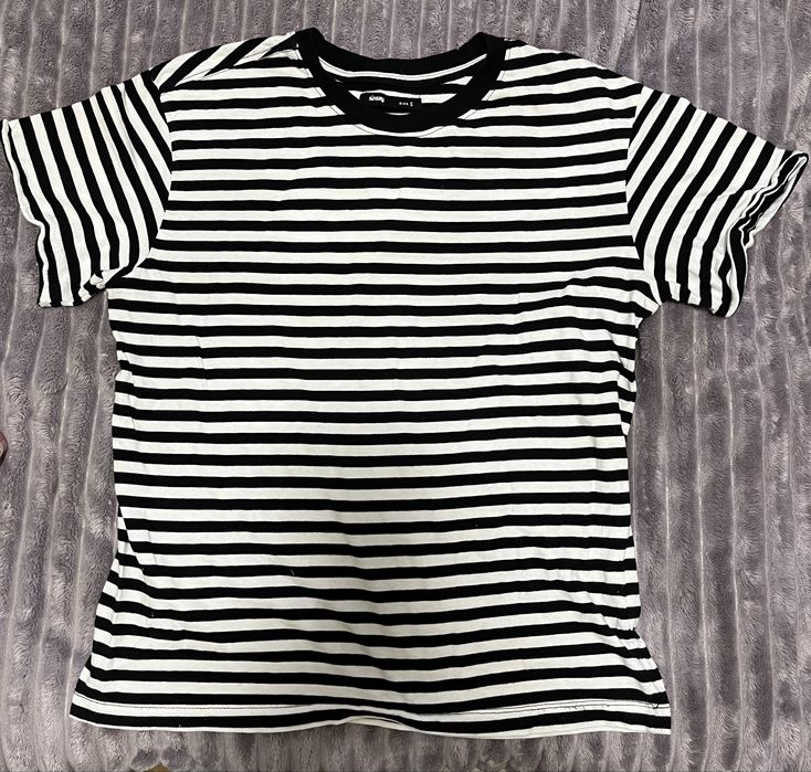 Футболка оверсайз в полоску