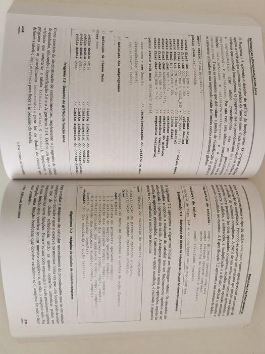 Introdução à programação em Java (como novo)