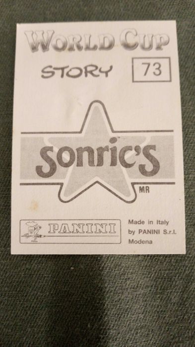 Cromo Panini World Cup Story de Gerd Müller Mundial 74 na Alemanha