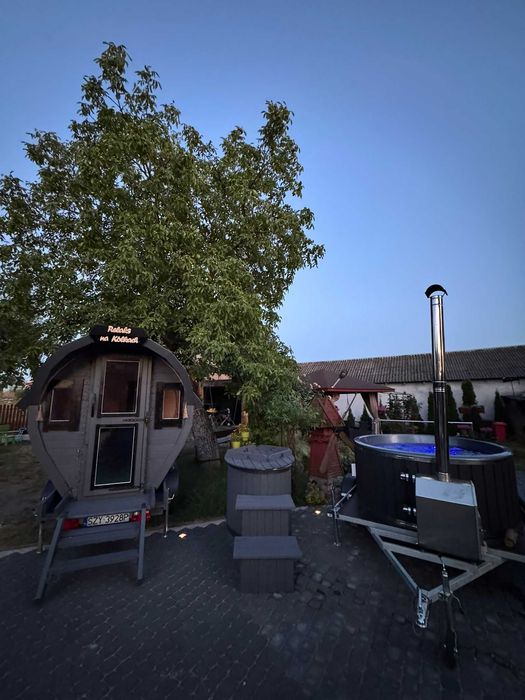 Mobilna Sauna Balia Jacuzzi Wynajem