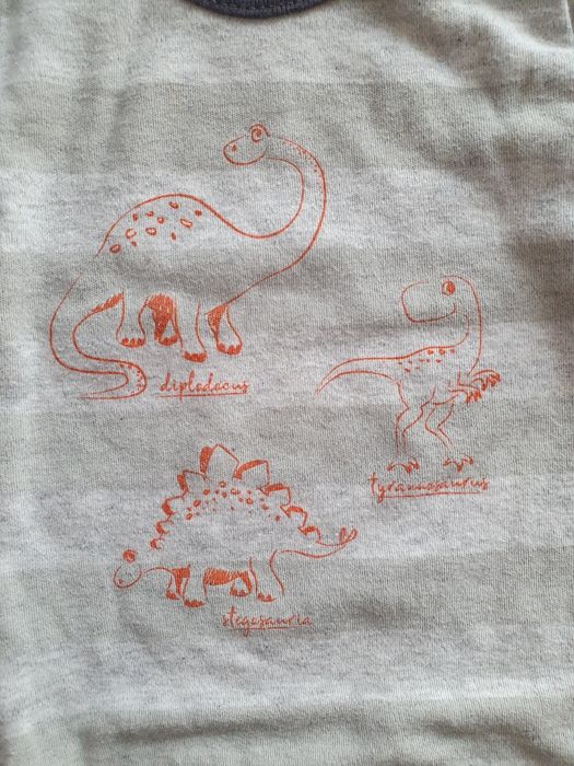 Body chłopięce dinozaury r. 68 Ewa Klucze