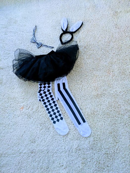 Костюм новорічний маскарадний карнавальний зайчика зайця кролика