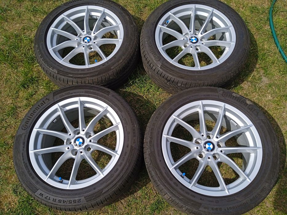 felgi aluminiowe 5x112 bmw g20 g21 g42 czujnik opony lato 225/50 17 68
